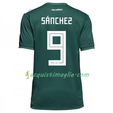 Divisa di Calcio Messico Sanchez 9 Prima Mondiali 2018